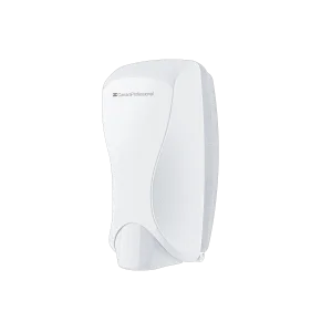 Dozownik biały do mydła w pianie na wkłady 1L BulkySoft 01353 ABS