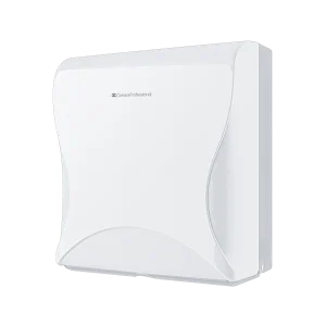 Dozownik biały do papieru toaletowego jumbo BulkySoft 01350 ABS