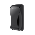 Dozownik czarny  do papieru toaletowego w składce BulkySoft  01357 ABS