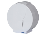 Dozownik biały do papieru toaletowego Jumbo  Bisk Masterline ABS 00399