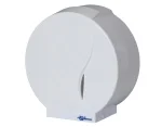 Dozownik biały do papieru toaletowego Jumbo  Bisk Masterline ABS 00399