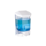 Dozownik biały do mydła w płynie 500 ml ABS Flosoft