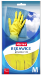 Rękawice gumowe M