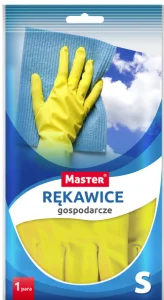 Rękawice gumowe S