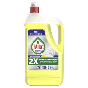 FAIRY JAR PROFESSIONAL Lemon 5L – profesjonalny płyn do mycia naczyń