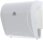 Dozownik biały  do ręczników systemowych w roli Autocut PRO ABS  BulkySoft 01371