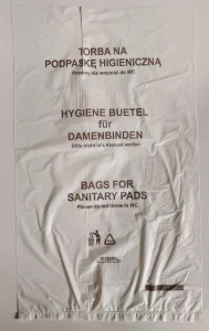 Torba na podpaskę higieniczną