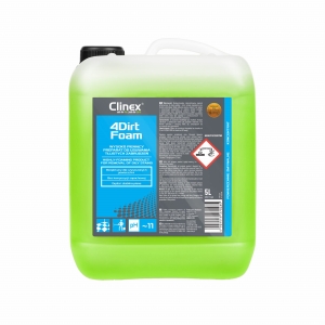 Wysoko pieniący płyn do tłustych zabrudzeń Clinex 4Dirt Foam 5L