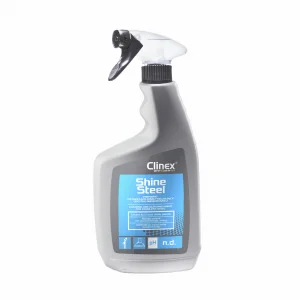 Płyn myjąco-nabłyszczający do stali nierdzewnej 650 ml Clinex Shine Steel