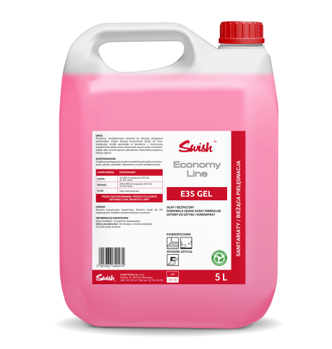 Profesjonalny żel Swish E35 GEL do usuwania kamienia i rdzy
