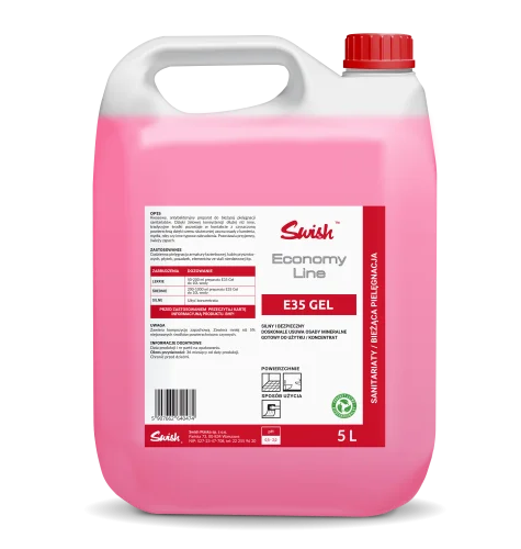 Profesjonalny żel Swish E35 GEL do usuwania kamienia i rdzy