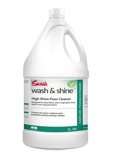 Wash &amp; Shine – profesjonalny preparat do mycia i nabłyszczania podłóg