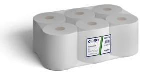 Ręcznik w roli Maxi Jumbo 138 metrów makulatura bielona