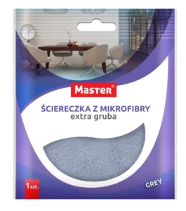 Ścierka z mikrofibry extra gruba 40x40 cm do mycia samochodów i innych powierzchni 370g