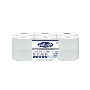 Papier toaletowy Jumbo celuloza 170m BulkySoft  Premium 65006