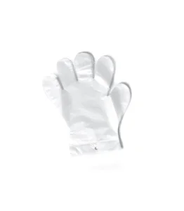 Rękawice foliowe rozmiar L HDPE 100 szt.