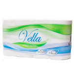 Papier toaletowy VELLA  150 listków 3 warstwy 8 rolek celuloza biały