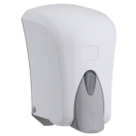 Dozownik biały do mydła w płynie 1L POP ABS