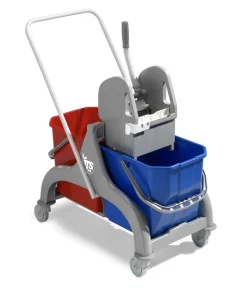 Wózek do mycia podłóg TTS Double Nick  2x25L 