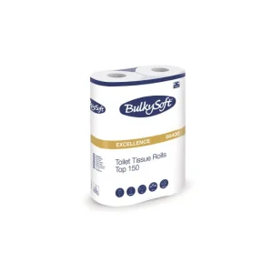 Papier toaletowy 4 warstwowy,  celuloza, 20 metrów, 6 rolek  BulkySoft Excellence 66400