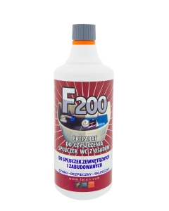 F200 Silny środek do czyszczenia toalety i spłuczki 1L – usuwa kamień i rdzę