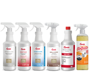 Zestaw Swish 6 płynów profesjonalnych – środki czystości do domu i firmy