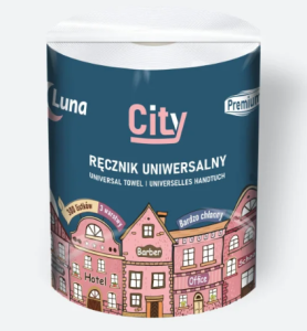 Ręcznik papierowy LUNA 250 listków 3 warstwy celuloza