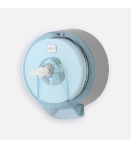 Dozownik papieru toaletowego centralnego dozowania transparentny | Do toalet publicznych