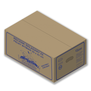 Ręczniki papierowe ZZ 23x25 zielone 4000 szt. makulatura