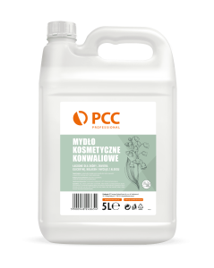 Mydło w płynie konwaliowe  z kolagenem, gliceryną i wyciągiem z aloesu 5L Roko Professional