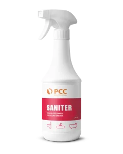PCC PROFESSIONAL SANITER 1L  kwasowy preparat do czyszczenia łazienek 